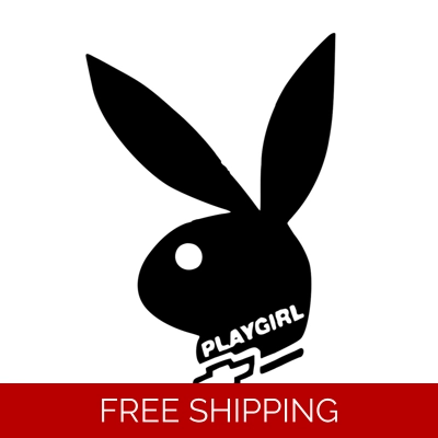 Playgirl Playboy Bunny Chevy Die Cut Vinyl Decal Sticker Playgirl Playboy Bunny Chevy Die Cut Vinyl Decal Sticker